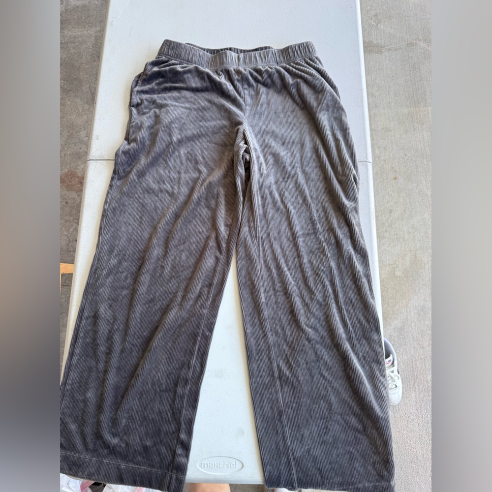 Soma Ribbed Wide-Leg Lounge Pants